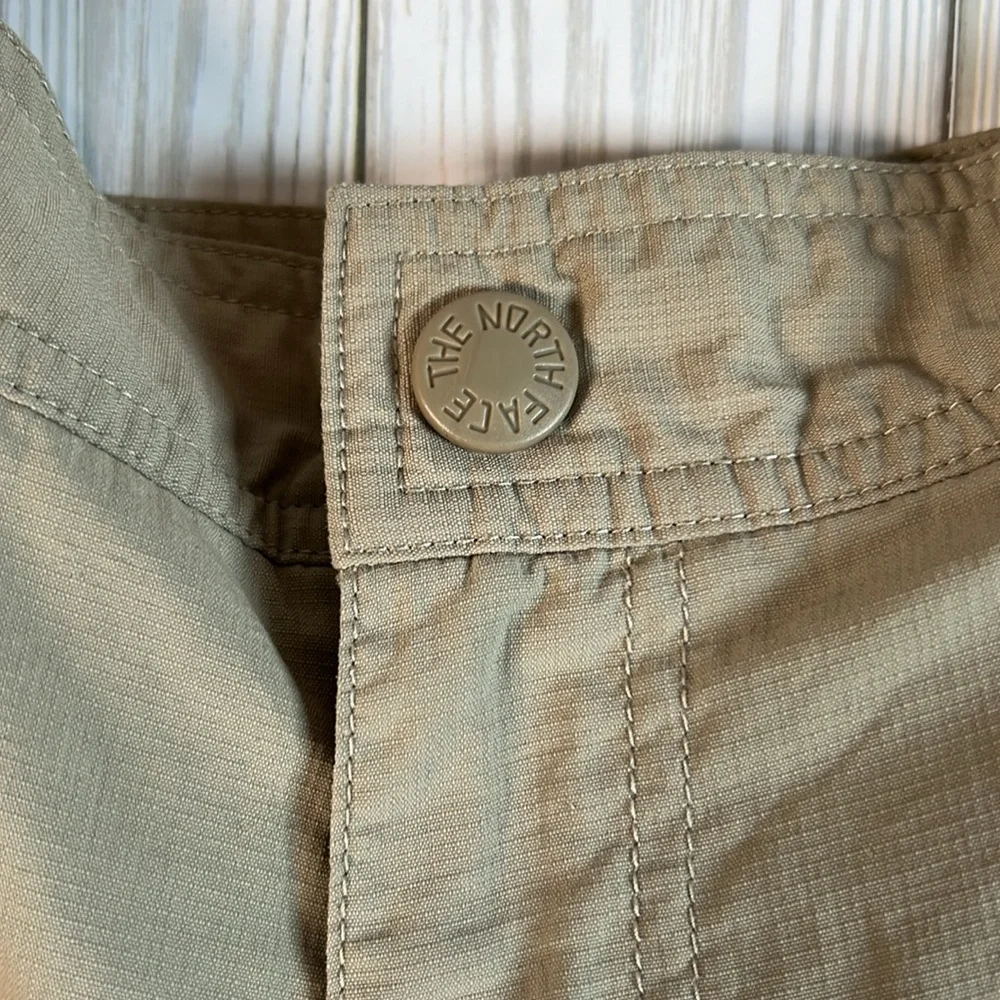 The North Face Men’s‎ Horizon Nylon Cargo Utility Hiking Shorts Beige Size 34